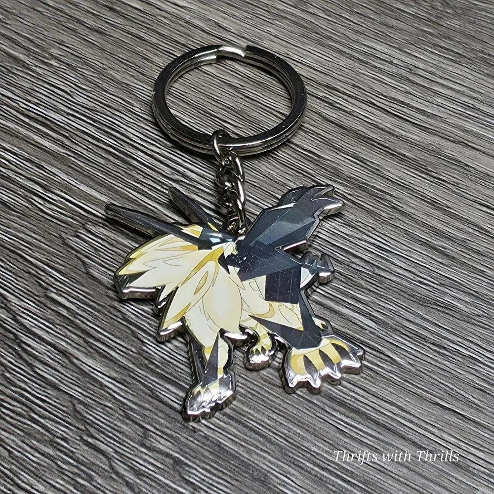 Pokemon Limited Edition Metal Key Chain Charm -‎ Dusk Mane Necrozma #800
